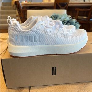 NOBULL Drive Mesh White Sneakers 10.5